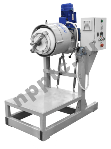 Фото - лабораторные консольные шаровые мельницы (со съемным фарфоровым барабаном)